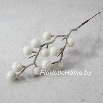 Ветка с ягодами, d 1,5 см х L 25 см , 0 - в ассортименте