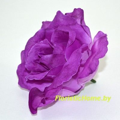 ГОЛОВКИ ЦВЕТОВ Роза раскрытая, d 10 см, фиолетовый