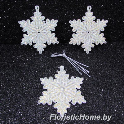 ДЕКОР НГ Акрил. украшения, 3 шт. (4,0), разноразмерные, 0 - в ассортименте