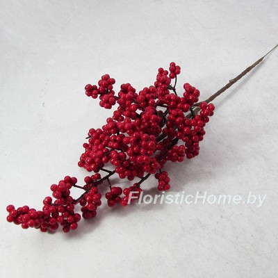 Ветка высокая с гроздьями ягод, L 45 см, 0 - в ассортименте