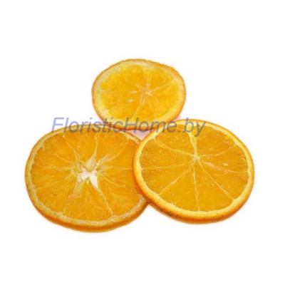 ПЛОДЫ Срезы апельсина 3 шт., , d 5-8 см, оранжевый