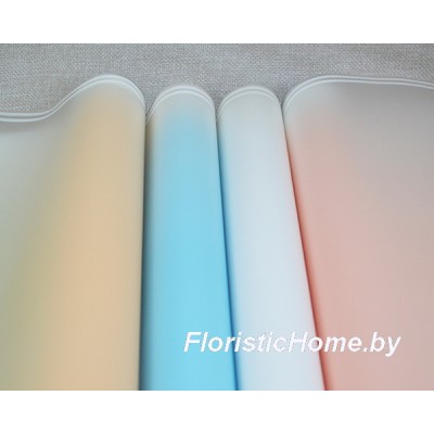 ПЛЕНКА 102 - НП - ( 13,0 ), Матовая прозрачная с рисунком, h 50-70 см х 10 м, 0 - в ассортименте