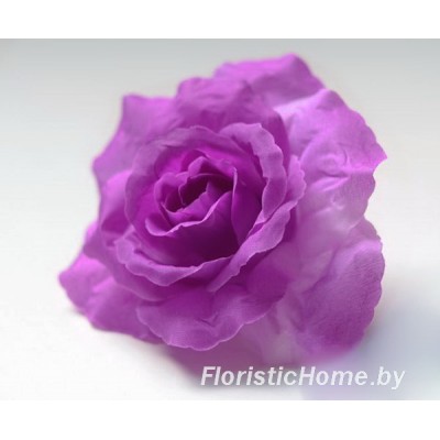 ГОЛОВКИ ЦВЕТОВ Роза раскрытая, d 12 см, фиолетовый-сиреневый