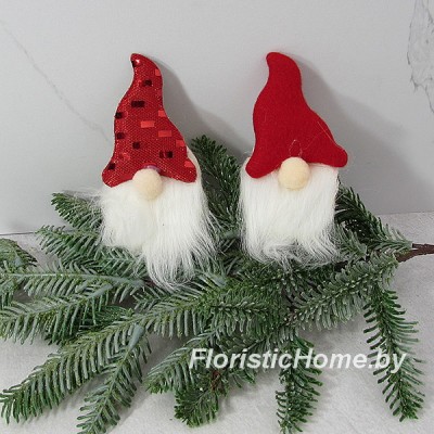 ДЕКОР Гномик, из фетра, L 10-12 см, 0 - в ассортименте