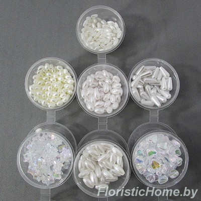 БУСИНА фигурная, разноразмерные, 20 гр., 0 - в ассортименте