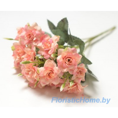 БУКЕТ ЦВЕТОВ Роза "ландора", h 27 см, теплый розовый