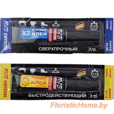 КЛЕЙ Супер - клей, 3 г, бесцветный