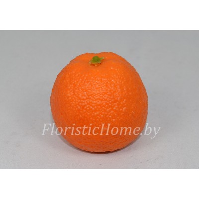 Мандарин, d 4 см, оранжевый